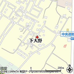 茨城県古河市下大野2947周辺の地図