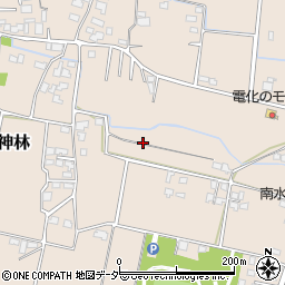 長野県松本市神林4317周辺の地図