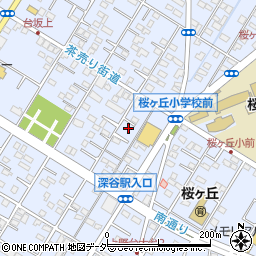 埼玉県深谷市上野台2915周辺の地図