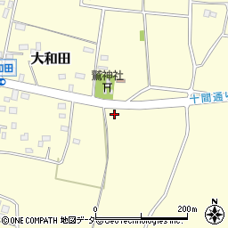 茨城県古河市大和田797周辺の地図