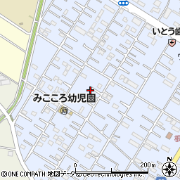 埼玉県深谷市上野台3363周辺の地図