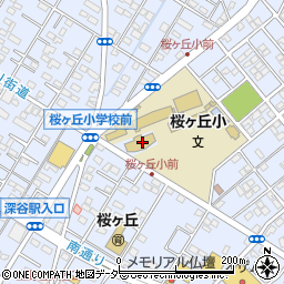 埼玉県深谷市上野台508周辺の地図