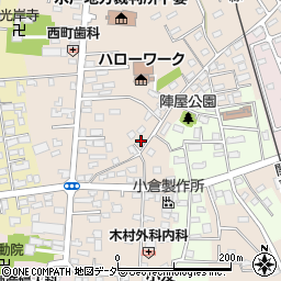 茨城県下妻市下妻乙154-4周辺の地図