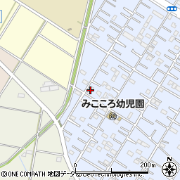埼玉県深谷市上野台3432周辺の地図