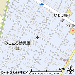 埼玉県深谷市上野台3350周辺の地図