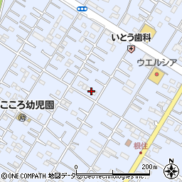 埼玉県深谷市上野台3348周辺の地図