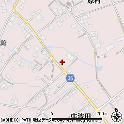 長野県松本市波田原村6523周辺の地図
