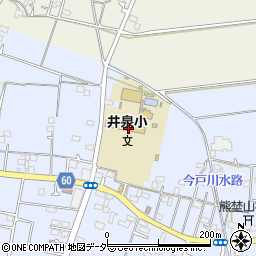 羽生市立井泉小学校周辺の地図