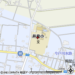 羽生市立井泉小学校周辺の地図