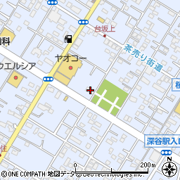 埼玉県深谷市上野台3035周辺の地図