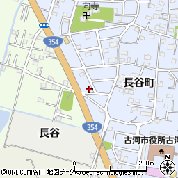 茨城県古河市長谷町47周辺の地図