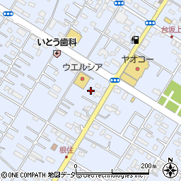 埼玉県深谷市上野台3187周辺の地図
