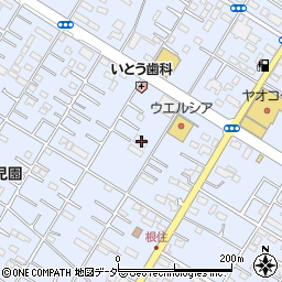 埼玉県深谷市上野台3300周辺の地図