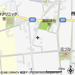 埼玉県熊谷市四方寺113周辺の地図