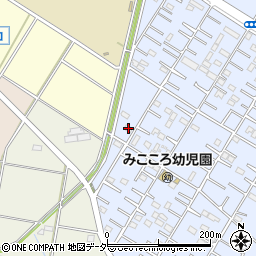 埼玉県深谷市上野台3433周辺の地図