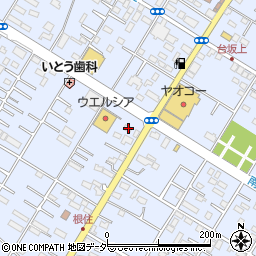 埼玉県深谷市上野台3186周辺の地図