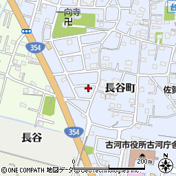 茨城県古河市長谷町46-17周辺の地図