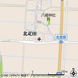 福井県あわら市北疋田21周辺の地図