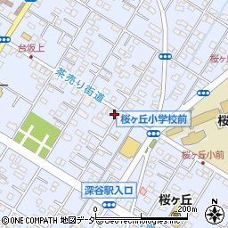 埼玉県深谷市上野台3013周辺の地図