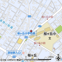 埼玉県深谷市上野台440周辺の地図