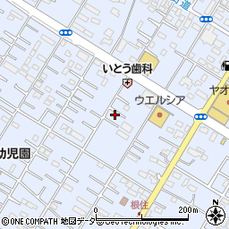 埼玉県深谷市上野台3302周辺の地図