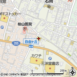 ふりそで京扇石岡店周辺の地図