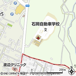 石岡自動車学校周辺の地図