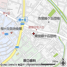 埼玉県深谷市緑ケ丘20周辺の地図