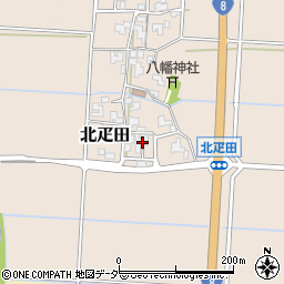 福井県あわら市北疋田21-5周辺の地図