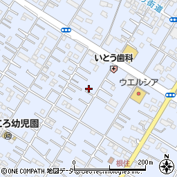 埼玉県深谷市上野台3341周辺の地図