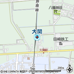大関駅周辺の地図