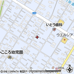 埼玉県深谷市上野台3343周辺の地図