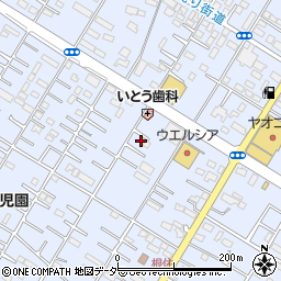 埼玉県深谷市上野台3303周辺の地図