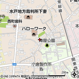 茨城県下妻市下妻乙152周辺の地図