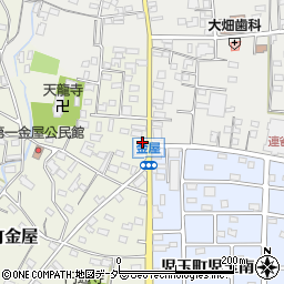 中倉庫周辺の地図