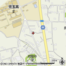 埼玉県本庄市児玉町金屋897-2周辺の地図