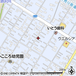 埼玉県深谷市上野台3342周辺の地図