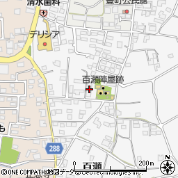長野県松本市寿豊丘百瀬1169-7周辺の地図