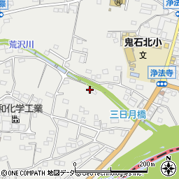 群馬県藤岡市浄法寺580周辺の地図