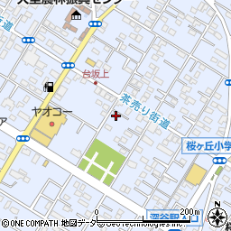 埼玉県深谷市上野台3017周辺の地図