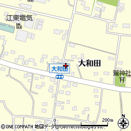茨城県古河市大和田760周辺の地図