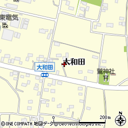 茨城県古河市大和田762周辺の地図