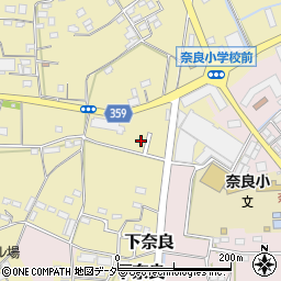 埼玉県熊谷市中奈良1396-7周辺の地図