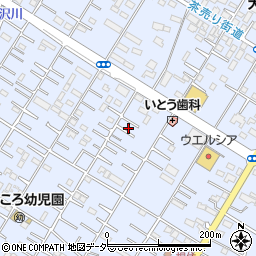 埼玉県深谷市上野台3339周辺の地図