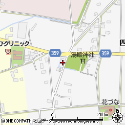 埼玉県熊谷市四方寺166周辺の地図