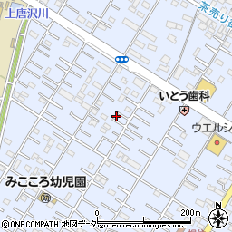 埼玉県深谷市上野台3374周辺の地図