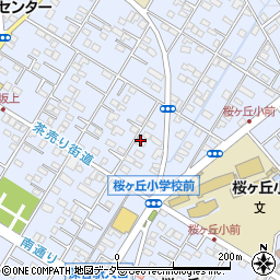 埼玉県深谷市上野台304周辺の地図