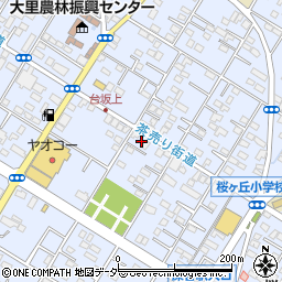 埼玉県深谷市上野台3016周辺の地図