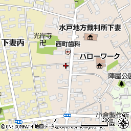 茨城県下妻市下妻乙139-7周辺の地図