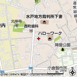 茨城県下妻市下妻乙141-2周辺の地図